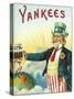 Uncle Sam Brand Cigar Outer Box Label-Lantern Press-Stretched Canvas