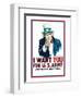 Uncle Sam: I Want You For U.S. Army - Modern-null-Framed Art Print