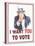 Uncle Sam, I Want You to Vote-null-Stretched Canvas