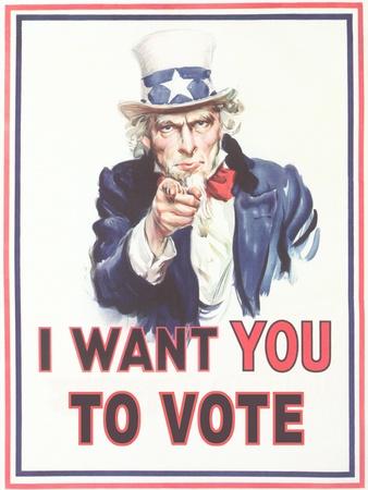 Uncle Sam, I Want You to Vote
