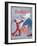 Uncle Sam Intervenes in Mexico-Auguste Roubille-Framed Art Print