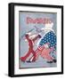 Uncle Sam Intervenes in Mexico-Auguste Roubille-Framed Art Print