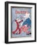 Uncle Sam Intervenes in Mexico-Auguste Roubille-Framed Art Print