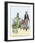 Uncle Sam Leads the Child Cuba Away from the Old World by Saying, “That Wicked Man is Going to Gobb-null-Framed Giclee Print