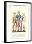 Uncle Sam with Soldier and Sailor-null-Framed Art Print