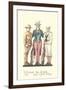 Uncle Sam with Soldier and Sailor-null-Framed Art Print