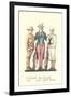 Uncle Sam with Soldier and Sailor-null-Framed Art Print