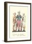 Uncle Sam with Soldier and Sailor-null-Framed Art Print