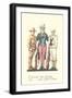 Uncle Sam with Soldier and Sailor-null-Framed Art Print