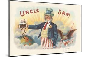 Uncle Sam-Art Of The Cigar-Mounted Giclee Print