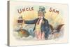 Uncle Sam-Art Of The Cigar-Stretched Canvas