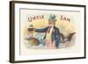 Uncle Sam-Art Of The Cigar-Framed Giclee Print