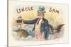 Uncle Sam-Art Of The Cigar-Stretched Canvas