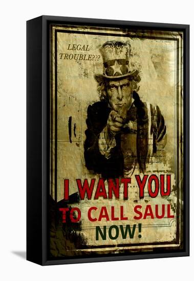 Uncle Saul Now 2-null-Framed Stretched Canvas