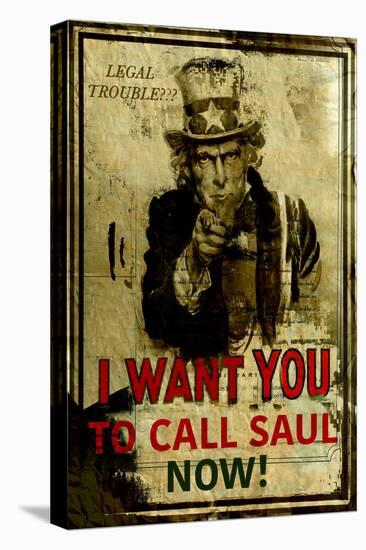 Uncle Saul Now 2-null-Stretched Canvas