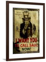 Uncle Saul Now 2-null-Framed Poster