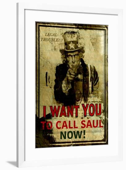 Uncle Saul Now 2-null-Framed Poster