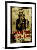 Uncle Saul Now 2-null-Framed Poster