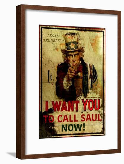 Uncle Saul-null-Framed Poster