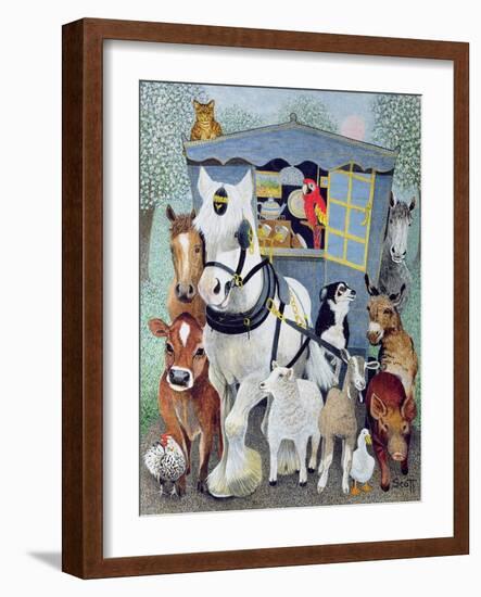 Uncle Tom Cobbley and All-Pat Scott-Framed Giclee Print