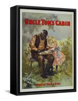 Uncle Tom & Eva, 1899-American School-Framed Stretched Canvas