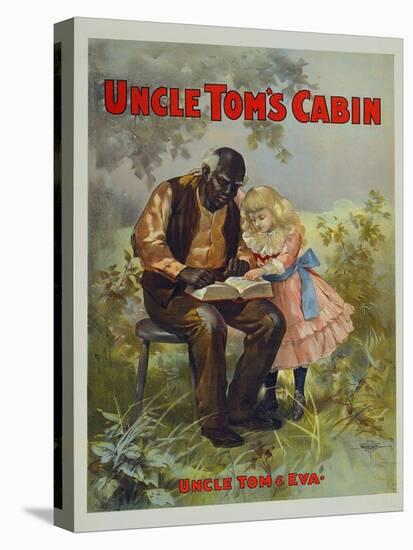 Uncle Tom & Eva, 1899-American School-Stretched Canvas