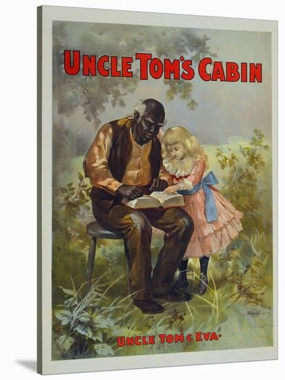 Uncle Tom & Eva, 1899-American School-Stretched Canvas