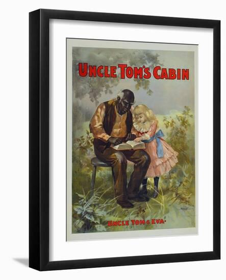 Uncle Tom & Eva, 1899-American School-Framed Giclee Print