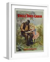 Uncle Tom & Eva, 1899-American School-Framed Giclee Print