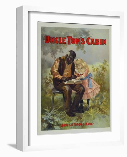 Uncle Tom & Eva, 1899-American School-Framed Giclee Print