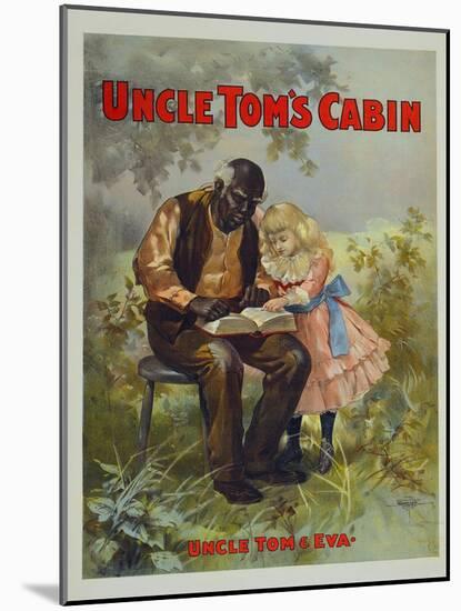 Uncle Tom & Eva, 1899-American School-Mounted Giclee Print