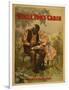 Uncle Tom's Cabin Black Man & Girl Theatre Poster-Lantern Press-Framed Art Print