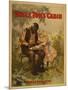 Uncle Tom's Cabin Black Man & Girl Theatre Poster-Lantern Press-Mounted Art Print