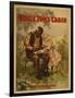 Uncle Tom's Cabin Black Man & Girl Theatre Poster-Lantern Press-Framed Art Print