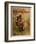 Uncle Tom's Cabin Black Man & Girl Theatre Poster-Lantern Press-Framed Art Print