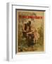 Uncle Tom's Cabin Black Man & Girl Theatre Poster-Lantern Press-Framed Art Print