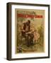 Uncle Tom's Cabin Black Man & Girl Theatre Poster-Lantern Press-Framed Art Print