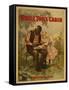 Uncle Tom's Cabin Black Man & Girl Theatre Poster-Lantern Press-Framed Stretched Canvas