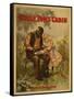 Uncle Tom's Cabin Black Man & Girl Theatre Poster-Lantern Press-Framed Stretched Canvas