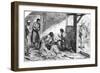 Uncle Tom's Cabin by Harriet Beecher Stowe-George Cruikshank-Framed Giclee Print