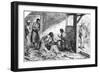 Uncle Tom's Cabin by Harriet Beecher Stowe-George Cruikshank-Framed Giclee Print