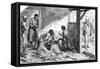Uncle Tom's Cabin by Harriet Beecher Stowe-George Cruikshank-Framed Stretched Canvas