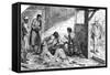 Uncle Tom's Cabin by Harriet Beecher Stowe-George Cruikshank-Framed Stretched Canvas