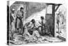 Uncle Tom's Cabin by Harriet Beecher Stowe-George Cruikshank-Stretched Canvas