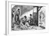 Uncle Tom's Cabin by Harriet Beecher Stowe-George Cruikshank-Framed Giclee Print