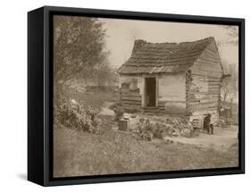 Uncle Tom's Cabin, c.1900-American School-Framed Stretched Canvas