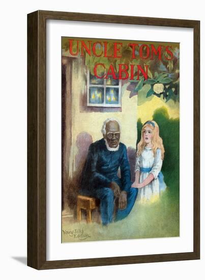 Uncle Tom's Cabin-Harriet Beecher Stowe-Framed Art Print