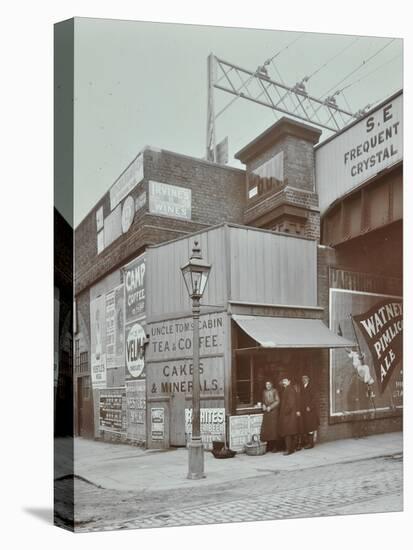 Uncle Toms Cabin Tea Stall, Wandsworth Road, London, 1909-null-Stretched Canvas