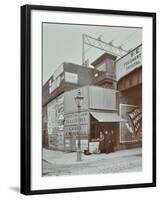 Uncle Toms Cabin Tea Stall, Wandsworth Road, London, 1909-null-Framed Photographic Print