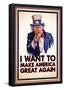 Uncle Trump Wants You-null-Framed Poster